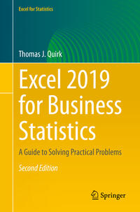 Vorderes Coverbild Excel 2019 for Business Statistics