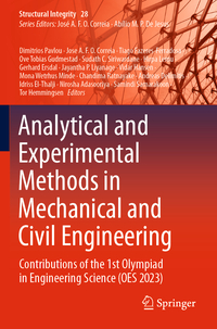 Vorderes Coverbild Analytical and Experimental Methods in Mechanical and Civil Engineering