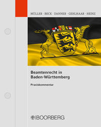 Vorderes Coverbild Beamtenrecht in Baden-Württemberg