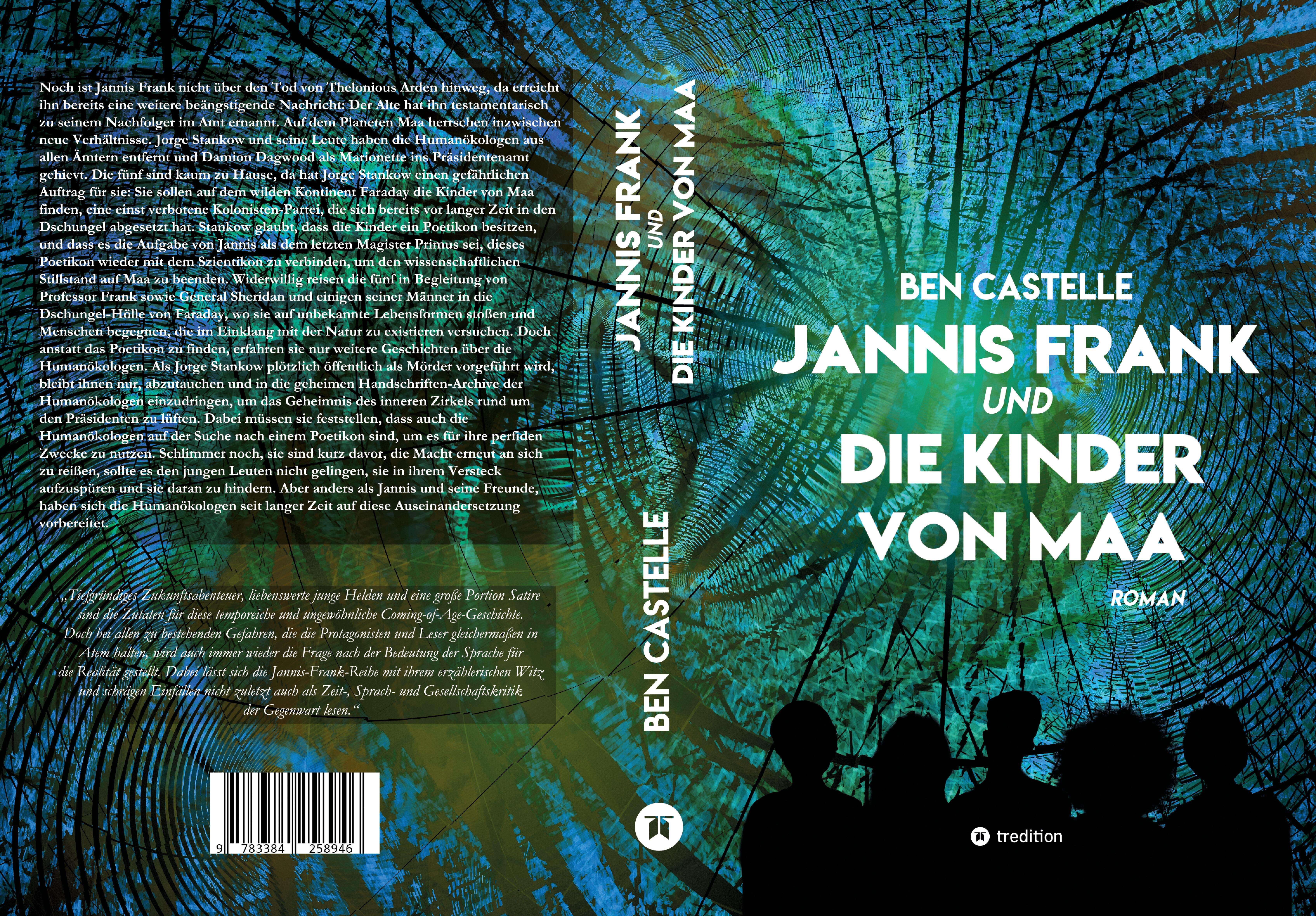 Gesamtes Coverbild Jannis Frank und Die Kinder von Maa