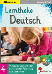 Vorderes Coverbild Lerntheke Deutsch / Klasse 4