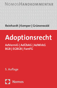 Vorderes Coverbild Adoptionsrecht