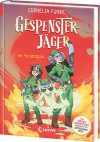 Vorderes Coverbild Gespensterjäger im Feuerspuk (Band 2) - Mit 8 neu illustrierten Farbseiten