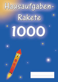 Vorderes Coverbild Hausaufgabenrakete 1000