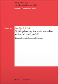Vorderes Coverbild Spitalplanung im wettbewerbsorientierten Umfeld