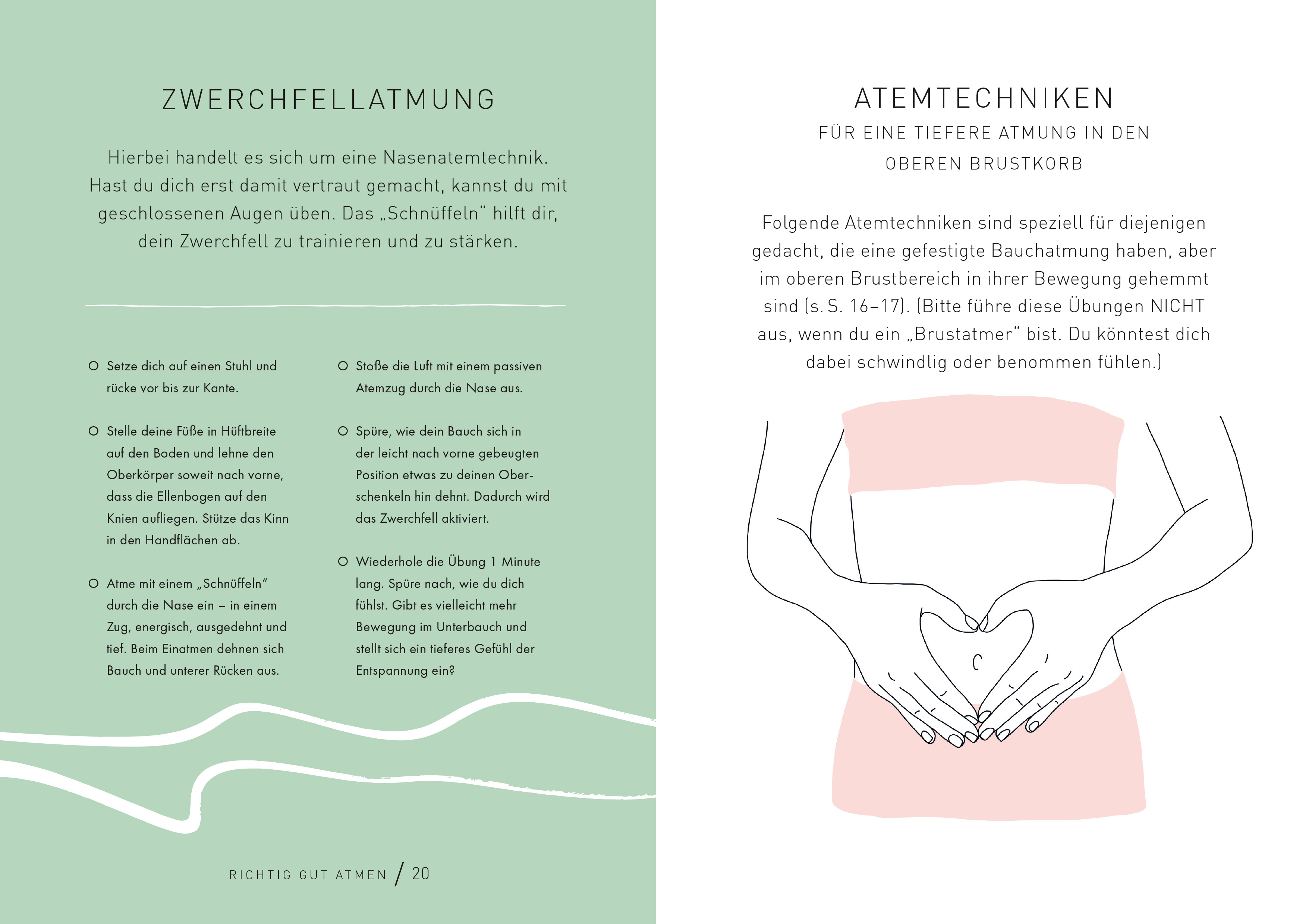 Beispielinhalt (Bild) Richtig gut atmen