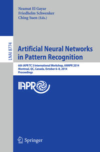 Vorderes Coverbild Artificial Neural Networks in Pattern Recognition