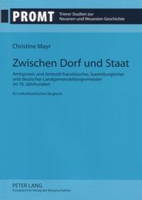 Vorderes Coverbild Zwischen Dorf und Staat