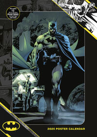 Vorderes Coverbild Pyramid – Batman 2025 Posterkalender, 29,7x42cm, Kalender mit ikonischen Batman-Motiven, je Monat ein Poster, nachhaltig nur mit Papierumschlag