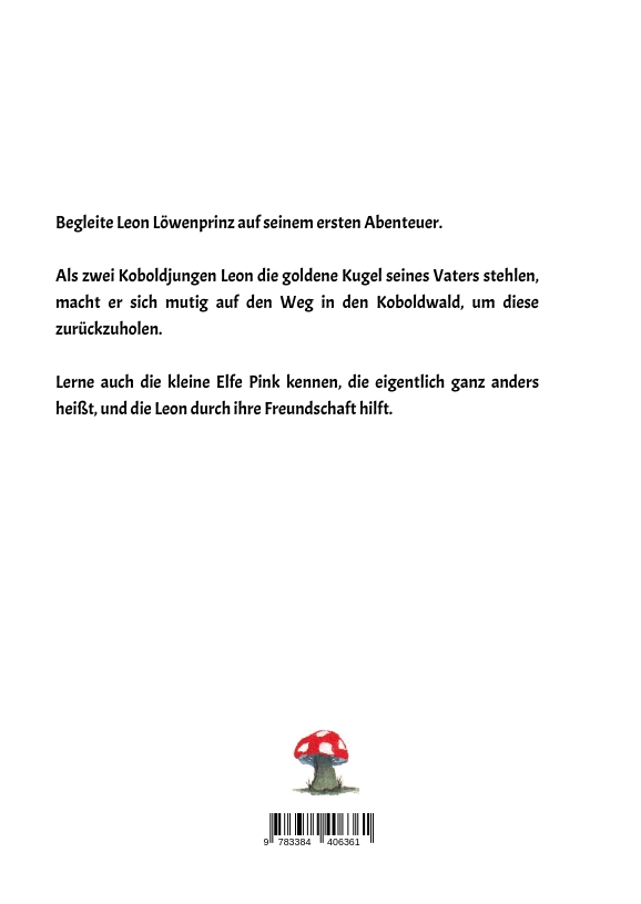 Rückseitencover Leon Löwenprinz und die goldene Kugel