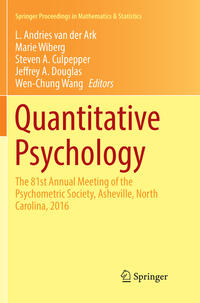 Vorderes Coverbild Quantitative Psychology