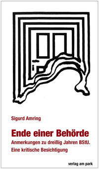 Vorderes Coverbild Ende einer Behörde