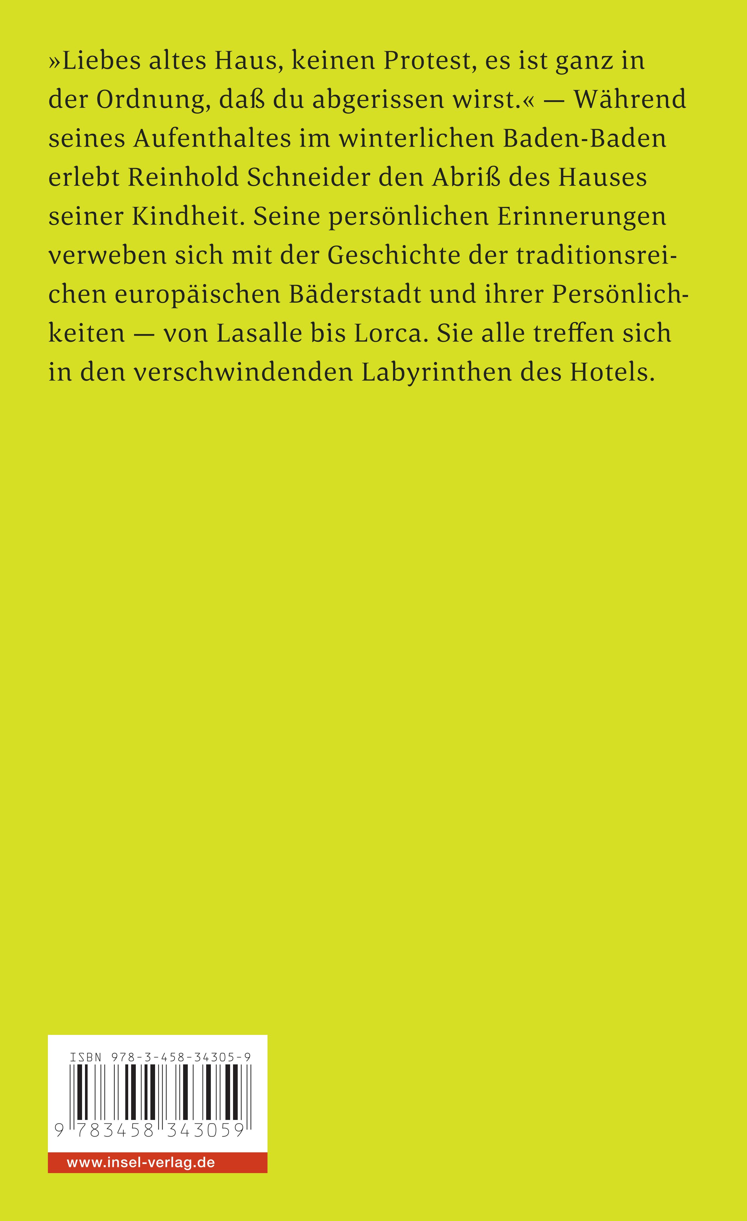 Rückseitencover Der Balkon