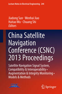 Vorderes Coverbild China Satellite Navigation Conference (CSNC) 2013 Proceedings