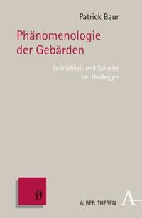 Vorderes Coverbild Phänomenologie der Gebärden