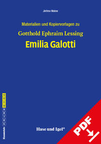 Vorderes Coverbild Begleitmaterial: Emilia Galotti
