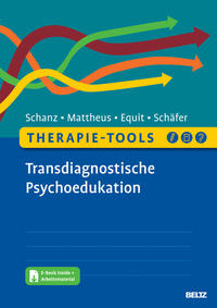 Vorderes Coverbild Therapie-Tools Transdiagnostische Psychoedukation