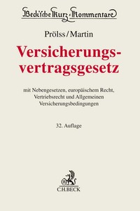 Vorderes Coverbild Versicherungsvertragsgesetz