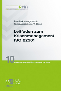 Vorderes Coverbild Leitfaden zum Krisenmanagement ISO 22361