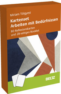 Vorderes Coverbild Kartenset Arbeiten mit Bedürfnissen