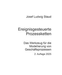 Vorderes Coverbild Ereignisgesteuerte Prozessketten, Prozessmodellierung, Geschäftsprozesse, EPK