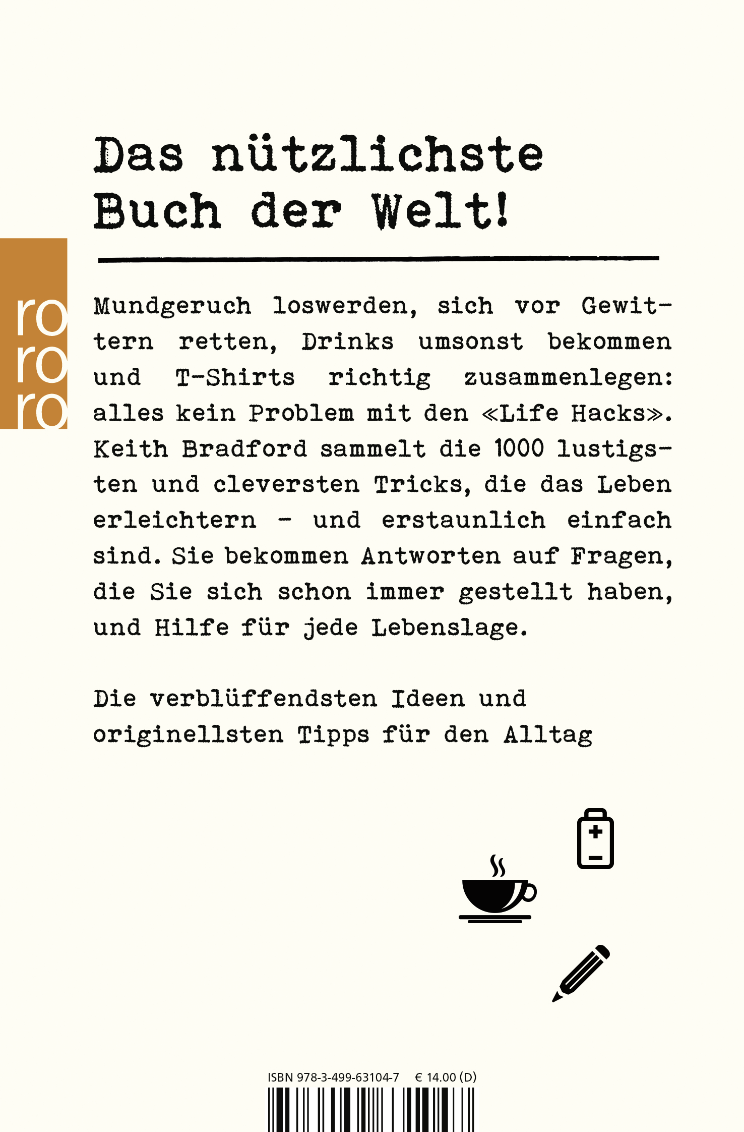 Rückseitencover Life Hacks
