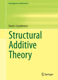 Vorderes Coverbild Structural Additive Theory