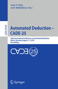 Vorderes Coverbild Automated Deduction - CADE-25