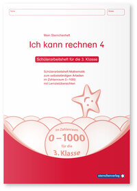 Vorderes Coverbild Ich kann rechnen 4 - Schülerarbeitsheft für die 3. Klasse