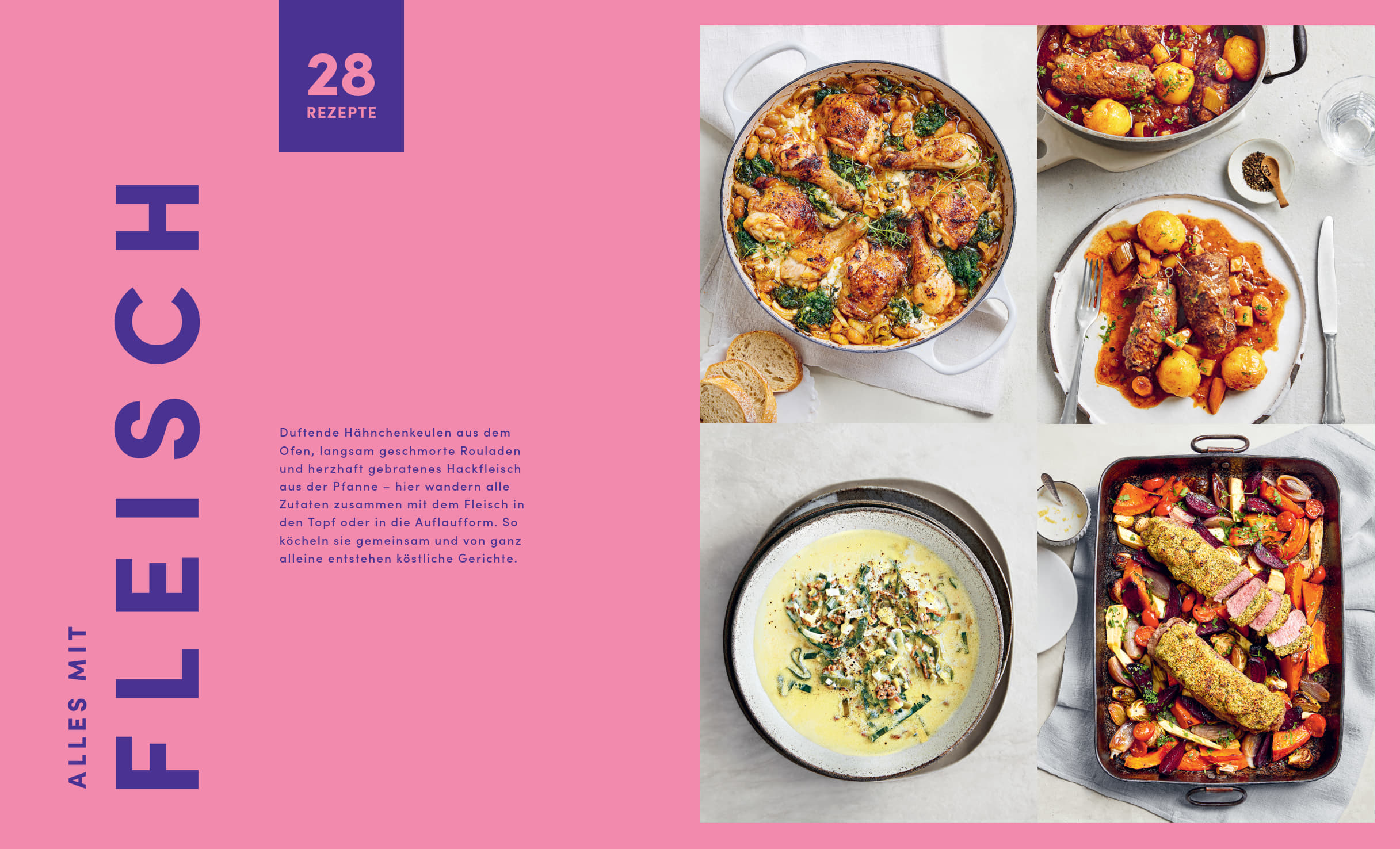 Beispielinhalt (Bild) One Pot – Das Buch