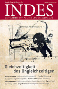 Vorderes Coverbild Gleichzeitigkeit des Ungleichzeitigen