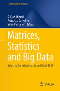 Vorderes Coverbild Matrices, Statistics and Big Data