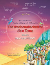 Vorderes Coverbild Die Wochenabschnitte der Tora. Band 2. Buch Schemot.