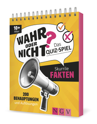 Vorderes Coverbild Wahr oder nicht? Skurrile Fakten I Das Quizspiel