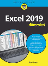 Vorderes Coverbild Excel 2019 für Dummies