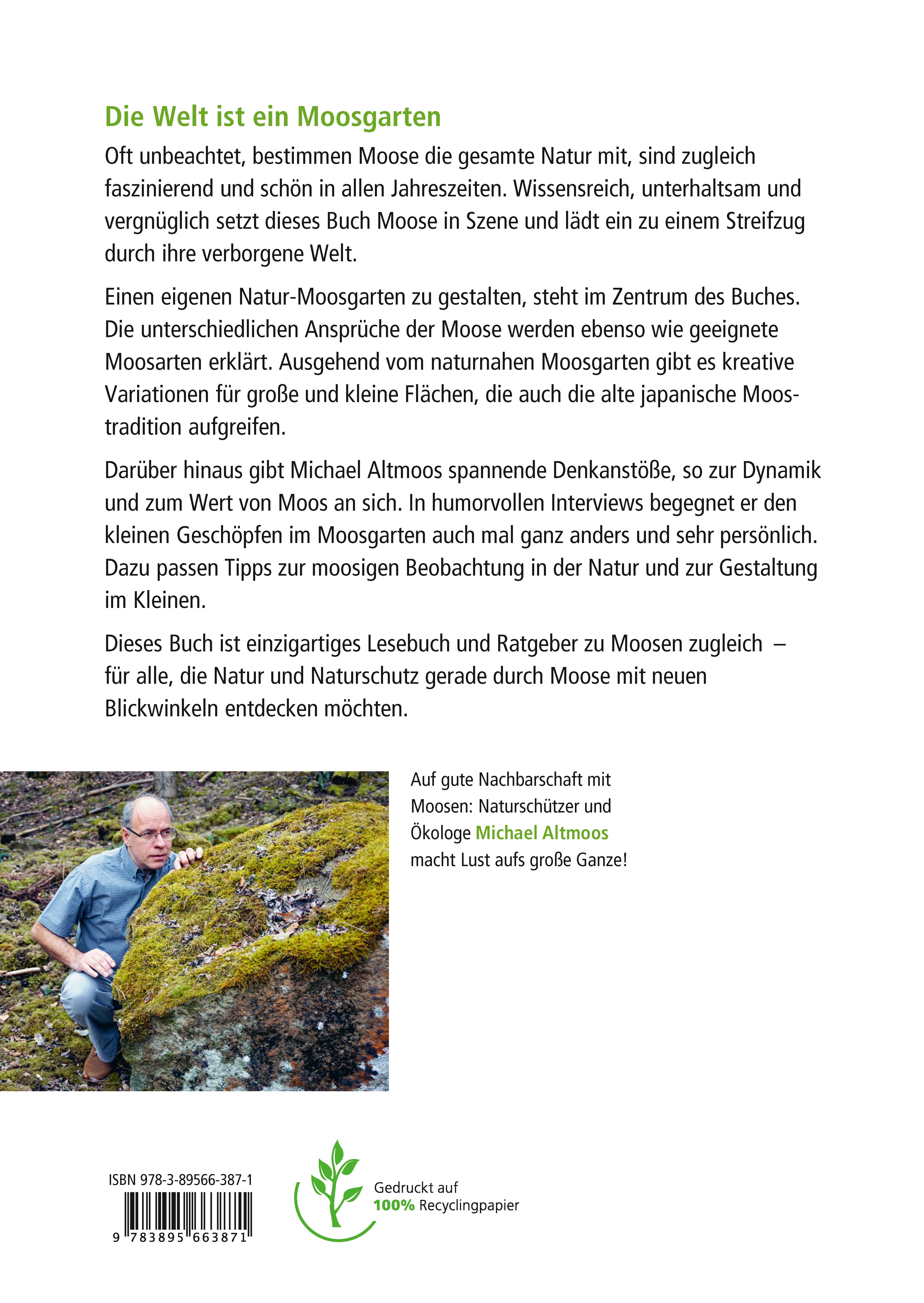 Rückseitencover Der Moosgarten