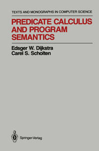 Vorderes Coverbild Predicate Calculus and Program Semantics