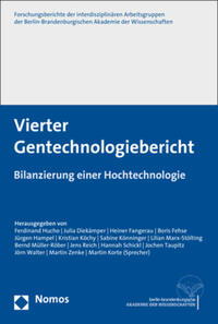 Vorderes Coverbild Vierter Gentechnologiebericht