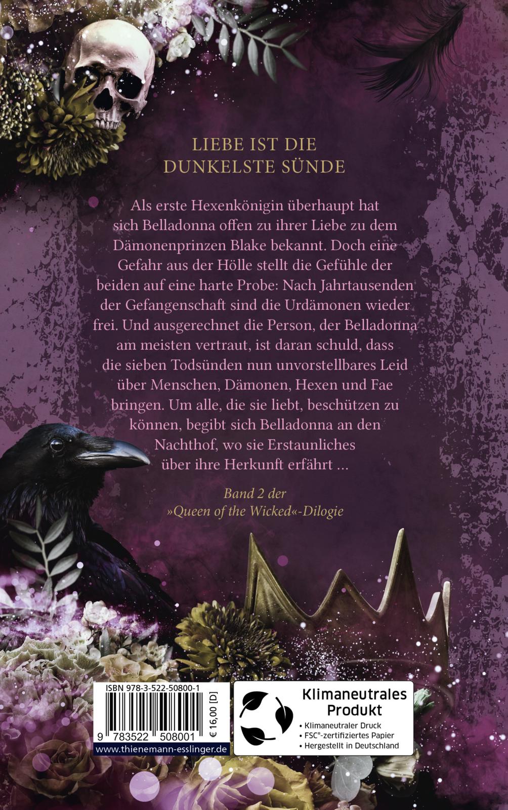 Rückseitencover Queen of the Wicked 2: Der untote Prinz