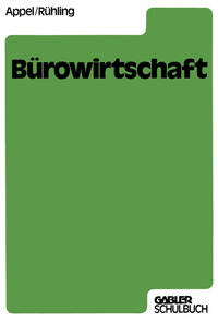 Vorderes Coverbild Bürowirtschaft
