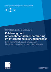 Vorderes Coverbild Erfahrung und unternehmerische Orientierung im Internationalisierungsprozess