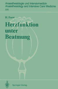 Vorderes Coverbild Herzfunktion unter Beatmung