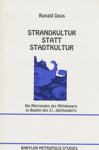 Vorderes Coverbild Strandkultur statt Stadtkultur