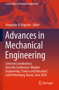 Vorderes Coverbild Advances in Mechanical Engineering