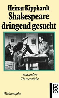 Vorderes Coverbild Shakespeare dringend gesucht