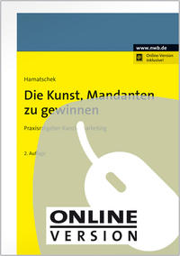 Vorderes Coverbild Die Kunst, Mandanten zu gewinnen