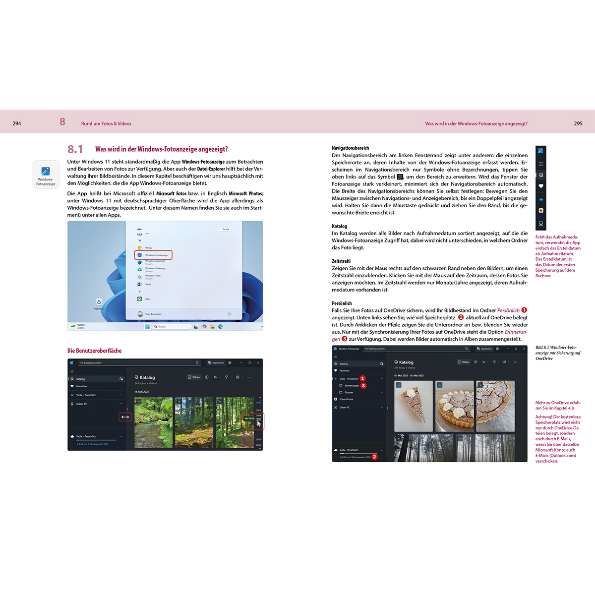 Beispielinhalt (Bild) Windows 11 - Vom Einsteiger zum Profi