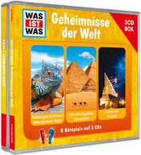 Vorderes Coverbild WAS IST WAS 3-CD-Hörspielbox Geheimnisse der Welt