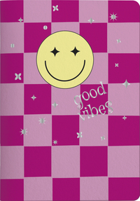 Vorderes Coverbild Notizheft A6 Smile