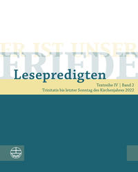 Vorderes Coverbild Er ist unser Friede. Lesepredigten Textreihe IV/Bd. 2